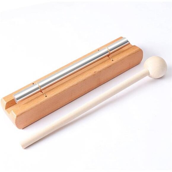 Chime Percussion, Hand Bell Meditation Chimes with Mallet (Tone 1) - Picture 2 of 5